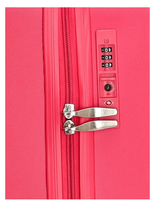 Beagles Cestovný kufor Beagles Originals Fuchsia