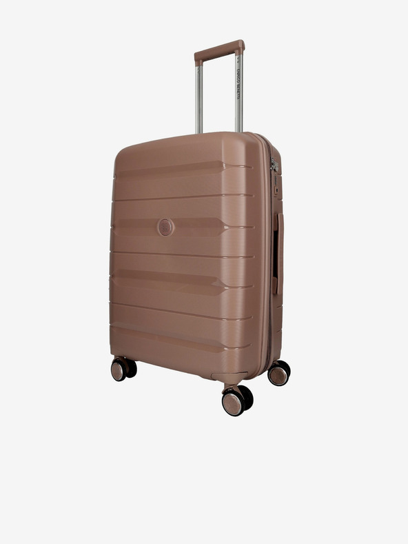 Enrico Benetti Cestovný kufor Enrico Benetti Montréal M Soft pink