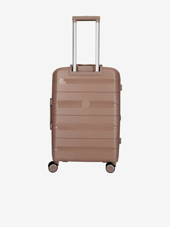 Enrico Benetti Cestovný kufor Enrico Benetti Montréal M Soft pink