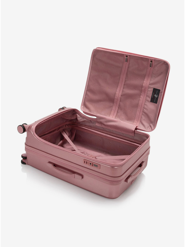 Heys Staroružový dámsky cestovný kufor Heys EZ Fashion M Rose Gold