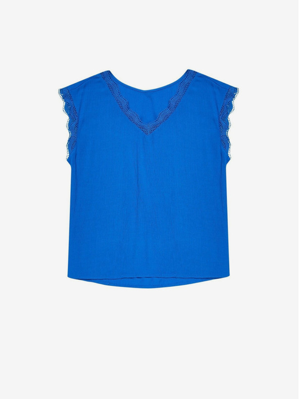 Moodo Modrá dámska blúzka Moodo