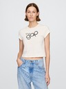 GAP Crop tričko s logom GAP