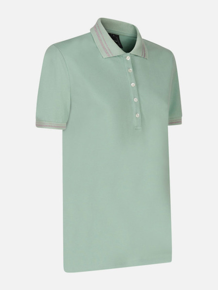 Geox Tyrkysové dámske polotričko Geox Polo