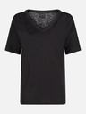Geox Čierne dámske tričko Geox T-Shirt