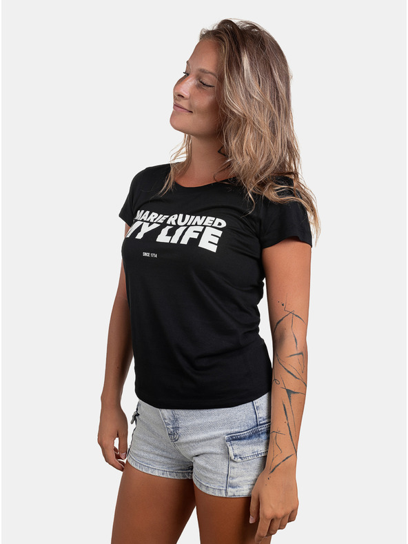 ZOOT.Original Čierne unisex tričko ZOOT Original Marie Terezie