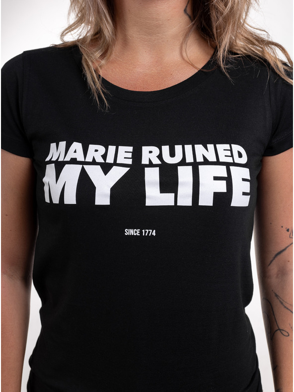 ZOOT.Original Čierne unisex tričko ZOOT Original Marie Terezie