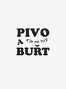 ZOOT.Original Biele dámske tričko ZOOT.Original PIVO a (je mi to) BUŘT