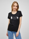 ZOOT.Original Čierne dámske tričko s potlačou ZOOT.Original Boob