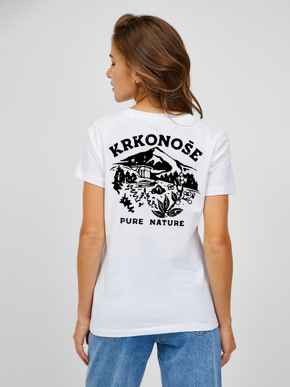 ZOOT.Original Biele dámske tričko ZOOT.Original Krkonoše