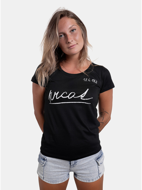 ZOOT.Original Čierne dámske tričko ZOOT Original Prcat