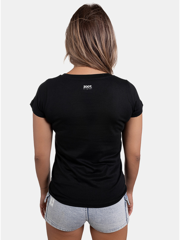 ZOOT.Original Čierne dámske tričko ZOOT Original Prcat