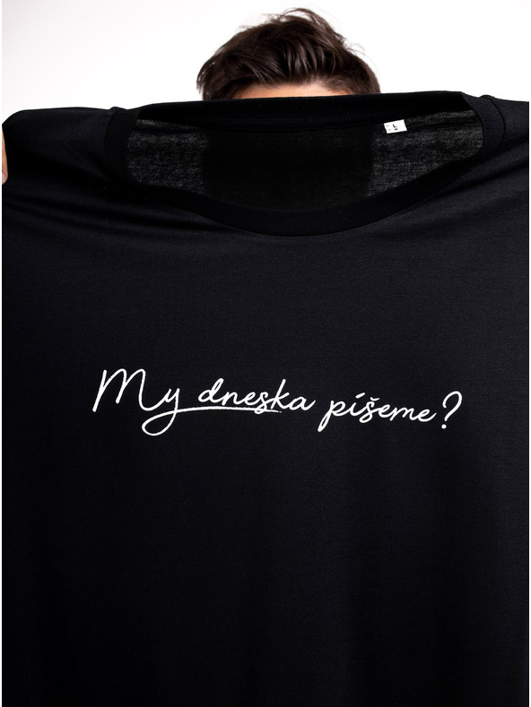 ZOOT.Original Čierne dámske tričko ZOOT Original My dnes píšeme?