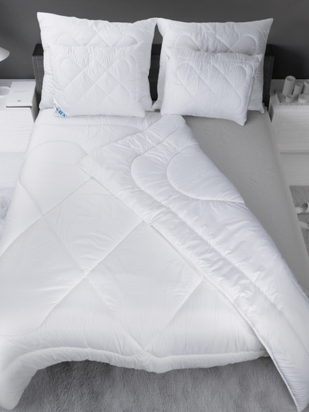 Kvalitex Luxus plus 240x220 cm francúzske predĺžené periny z dutého vlákna, zimné