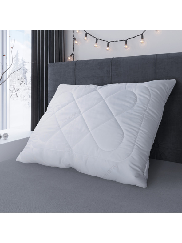 Kvalitex Vankúš guľôčkový Alaska zips 70x90cm 900g biely Kvalitex