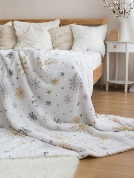 Kvalitex Prikrývka z jahňacej kože 150x200cm magická biela