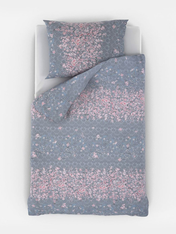 Kvalitex Francúzska bavlnená posteľná bielizeň PROVENCE COLLECTION 220x200, 70x90cm MILENA ružová