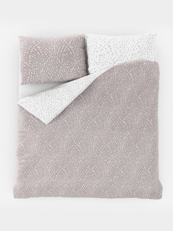 Kvalitex Francúzska bavlnená posteľná bielizeň NORDIC COLLECTION 240x200, 70x90cm ASTRA