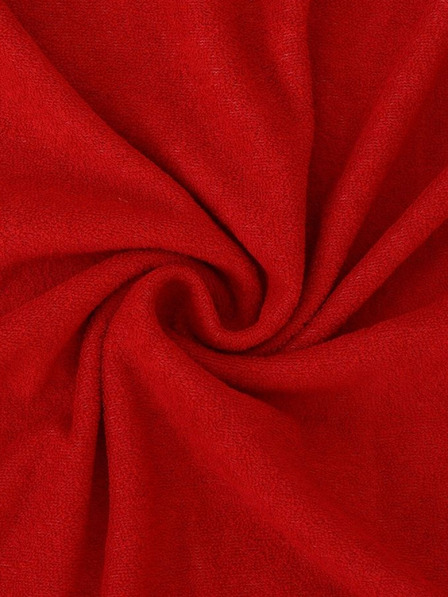 Kvalitex Froté prestieradlo 200x200cm červené Kvalitex