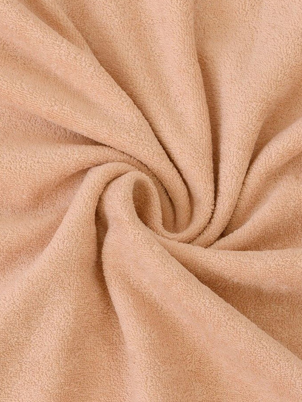 Kvalitex Froté prestieradlo 140x200cm svetlo béžové Kvalitex