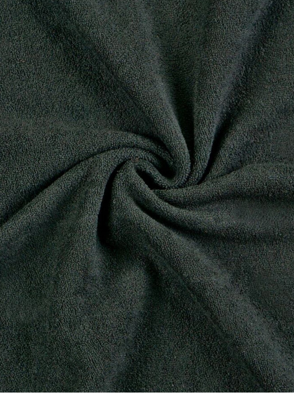 Kvalitex Froté prestieradlo do dvojposteľe 180x200cm čierne