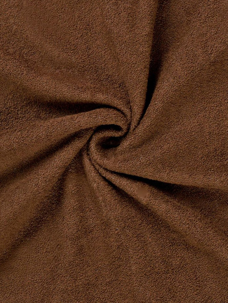 Kvalitex Froté prestieradlo 140x200cm tmavohnedé Kvalitex