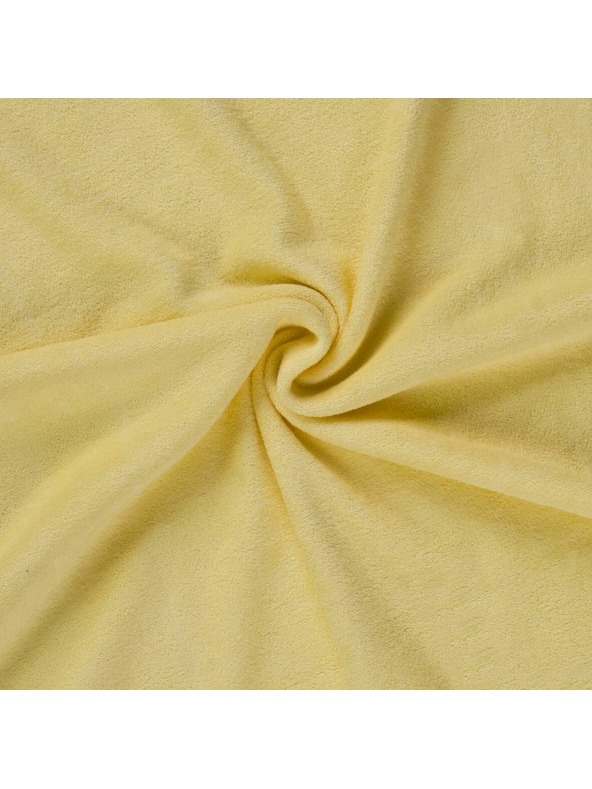 Kvalitex Froté prestieradlo 100x200cm smotanové Kvalitex