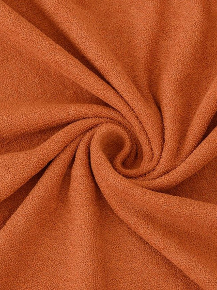 Kvalitex Froté prestieradlo 200x200cm hnedé
