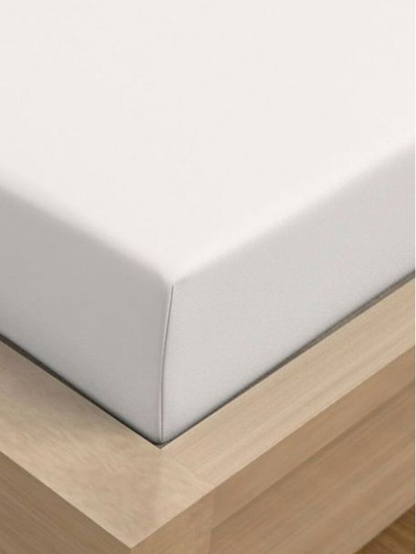 Kvalitex Jersey prestieradlo s lycrou 90x200cm biele Kvalitex