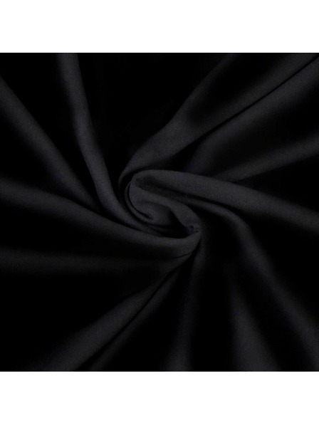 Kvalitex Jersey prestieradlo 160x200cm čierne Kvalitex
