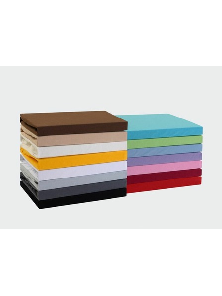 Kvalitex Jersey prestieradlo 160x200cm čierne Kvalitex