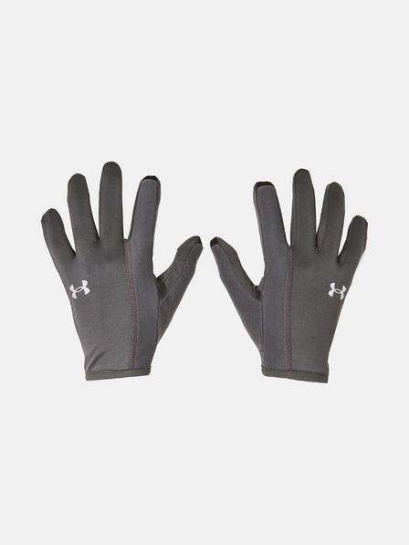 Under Armour Pánske rukavice Under Armour UA Storm Run Liner-GRY
