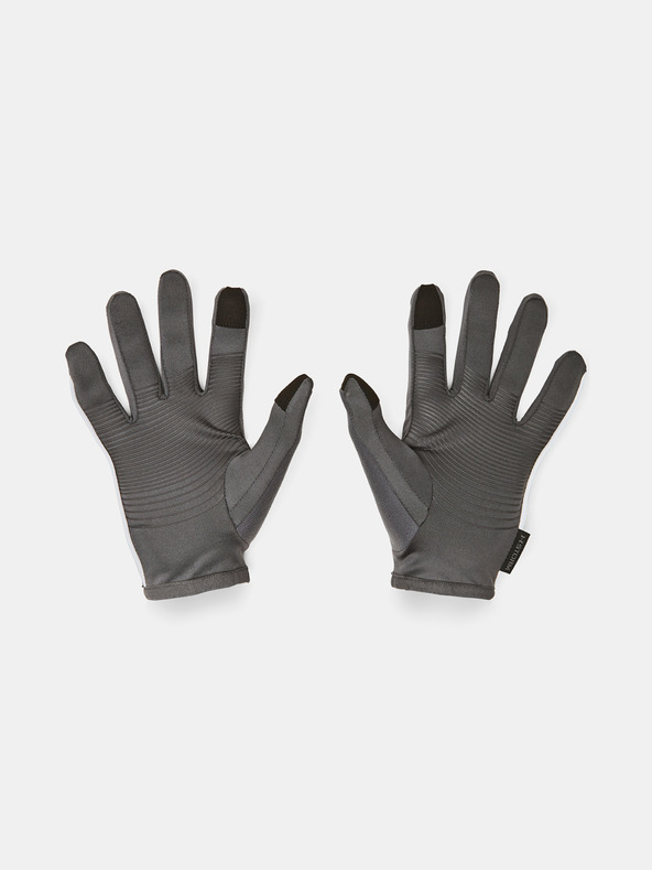 Under Armour Pánske rukavice Under Armour UA Storm Run Liner-GRY