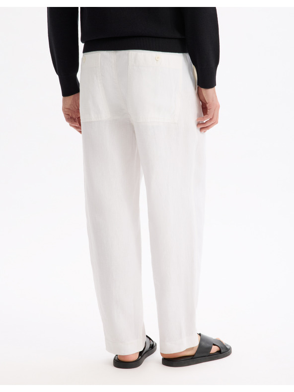 Celio Ľanové nohavice Lolinos Celio