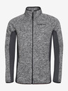 ALPINE PRO Pánska mikina ALPINE PRO QELEN dk.true gray