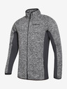 ALPINE PRO Pánska mikina ALPINE PRO QELEN dk.true gray