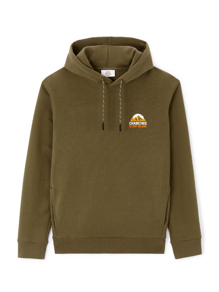 Celio Mikina s kapucňou Chamonix-Mont-Blanc Celio