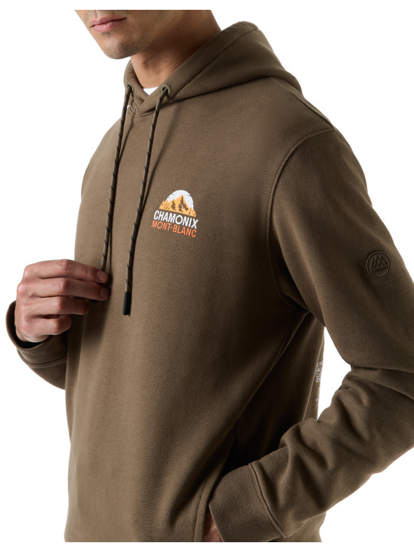 Celio Mikina s kapucňou Chamonix-Mont-Blanc Celio