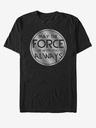ZOOT.Fan Čierne unisex tričko ZOOT.Fan Star Wars Medallion Always