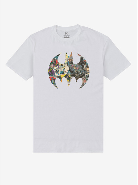 ZOOT.Fan Biele tričko Batman Batman Comics Logo