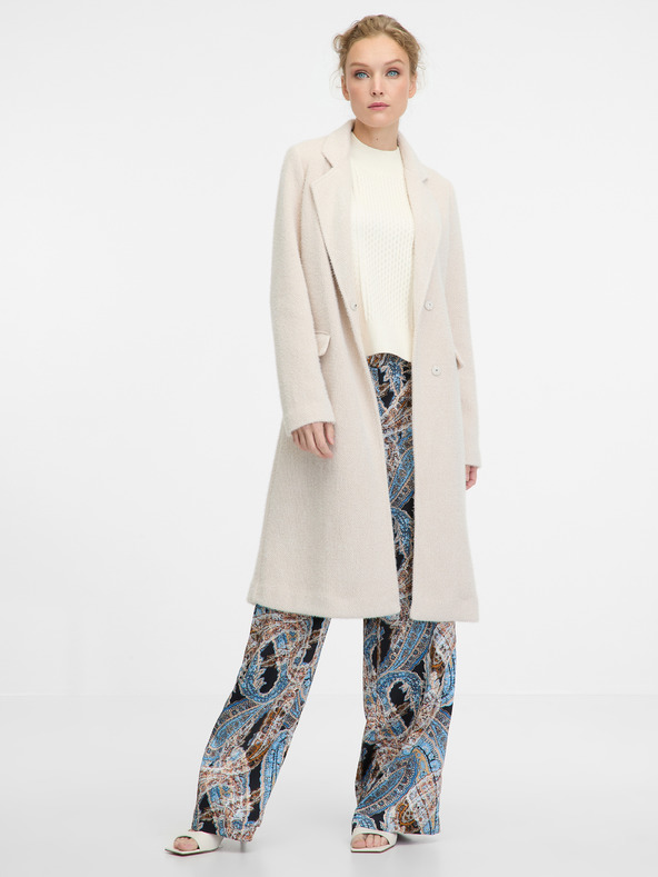 Orsay Béžový dámsky kabát ORSAY