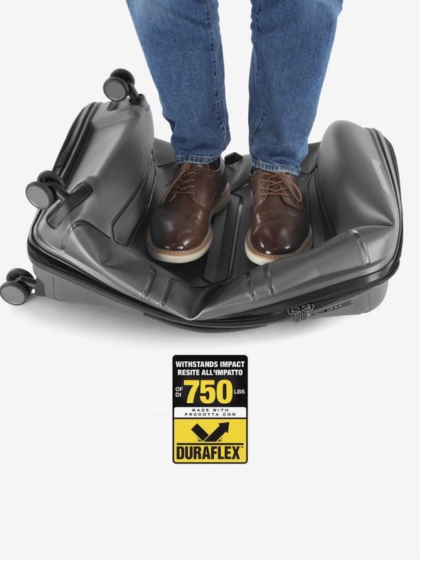 Heys Heys Milos S Šedý cestovný kufor