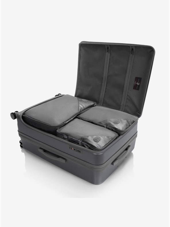 Heys Sada troch cestovných kufrikov Heys EZ Fashion S,M,L Charcoal