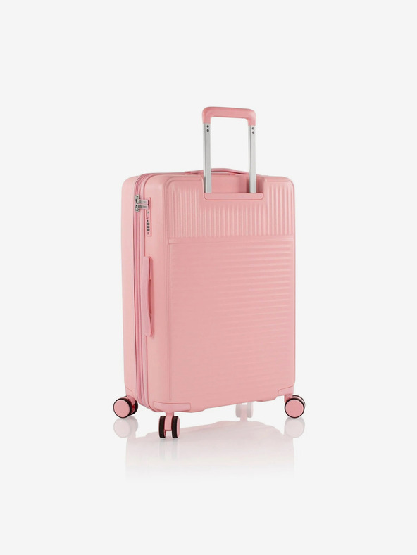 Heys Sada troch dámskych cestovných kufrikov v ružovej farbe Heys Pastel S,M,L Blush