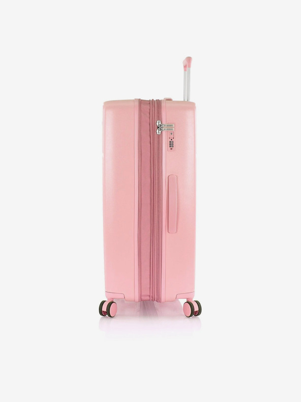 Heys Sada troch dámskych cestovných kufrikov v ružovej farbe Heys Pastel S,M,L Blush