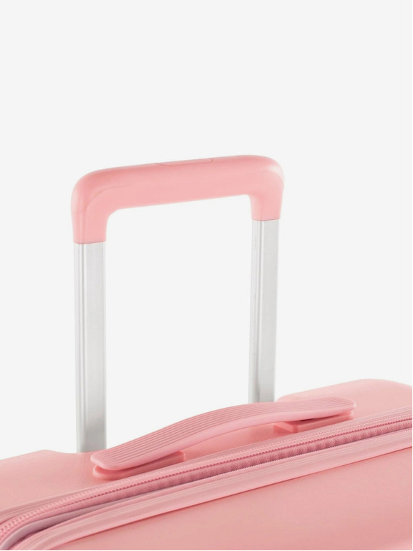 Heys Sada troch dámskych cestovných kufrikov v ružovej farbe Heys Pastel S,M,L Blush