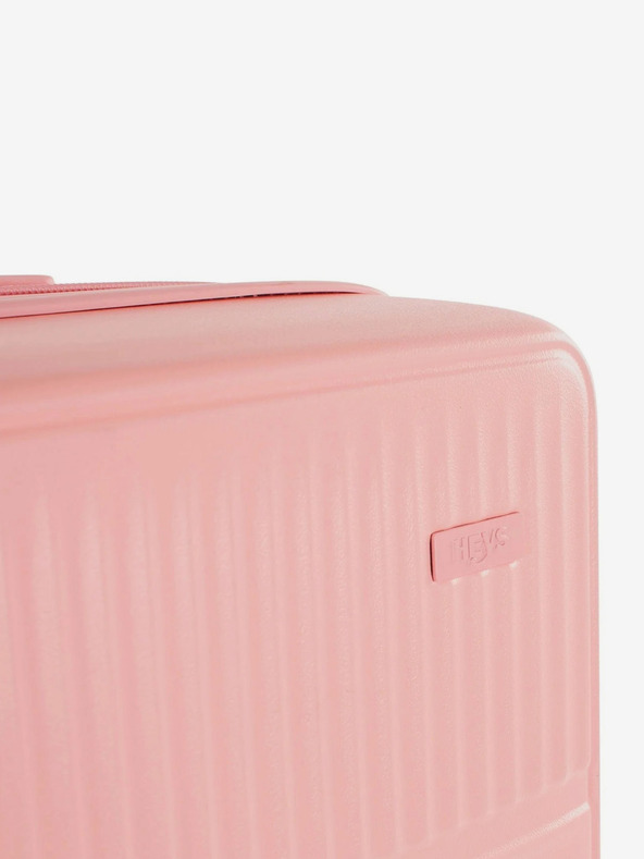 Heys Sada troch dámskych cestovných kufrikov v ružovej farbe Heys Pastel S,M,L Blush