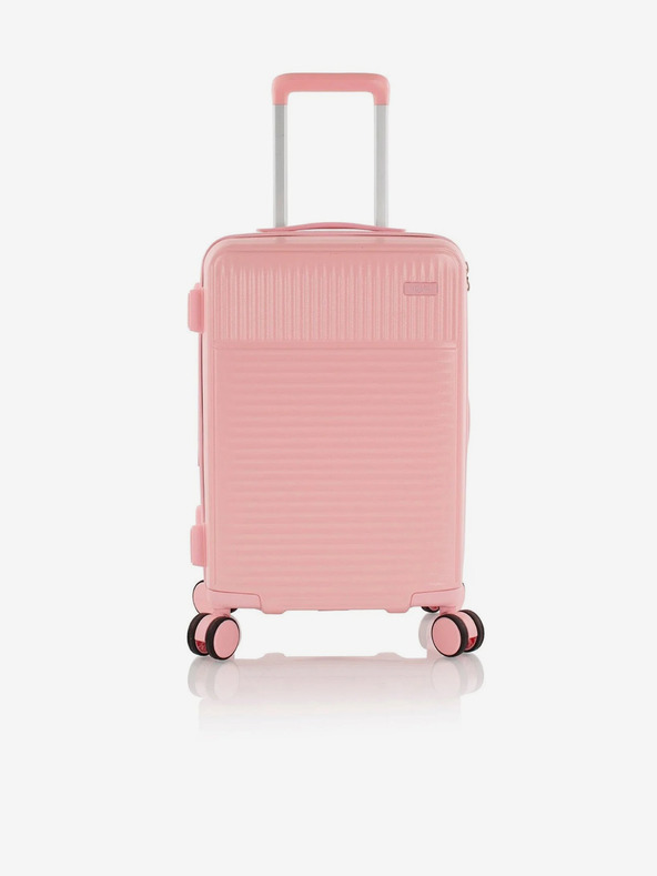 Heys Sada troch dámskych cestovných kufrikov v ružovej farbe Heys Pastel S,M,L Blush