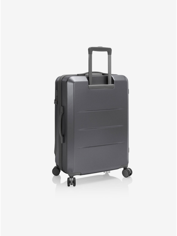 Heys Tmavosivý cestovný kufor Heys EZ Fashion M Charcoal