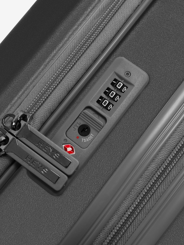 Heys Tmavosivý cestovný kufor Heys EZ Fashion M Charcoal