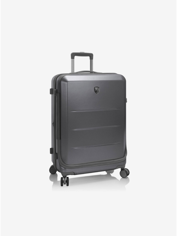 Heys Tmavosivý cestovný kufor Heys EZ Fashion M Charcoal